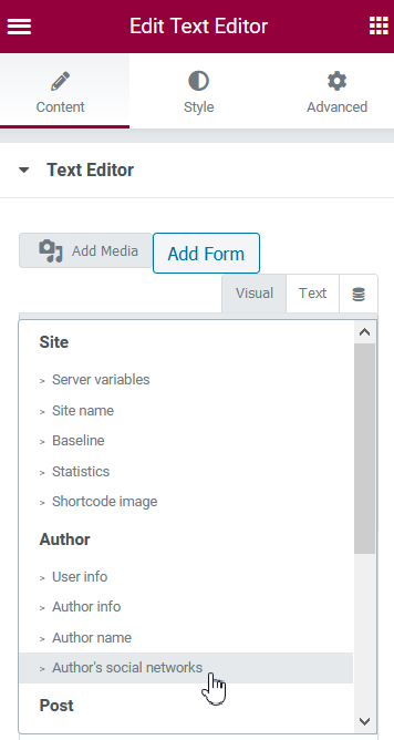 ASN Author tag