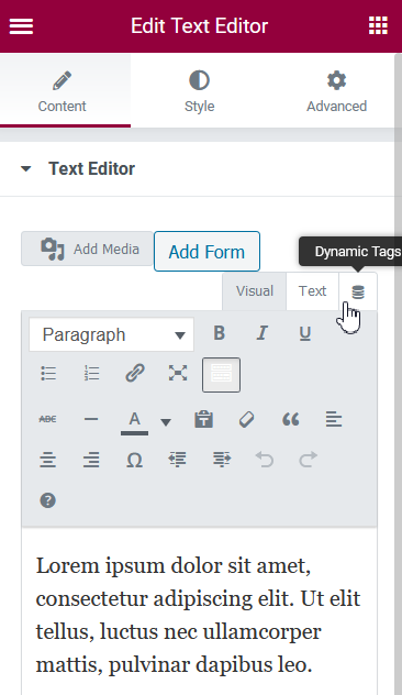 ASN Dynamic tag