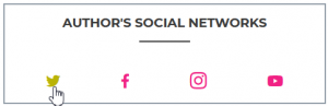 Author's Social Icons
