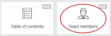 Team members icon