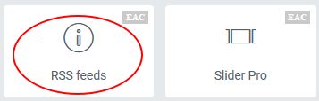 RSS Feed icon