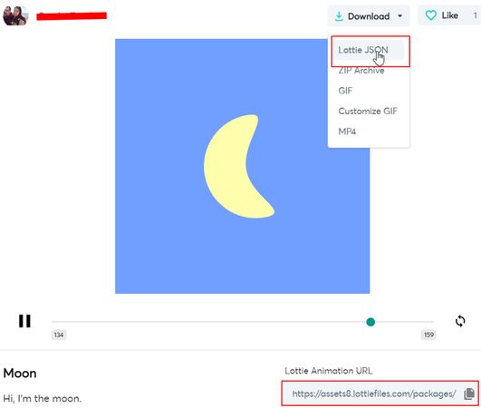 Lottie site