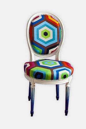 Chaise médaillon