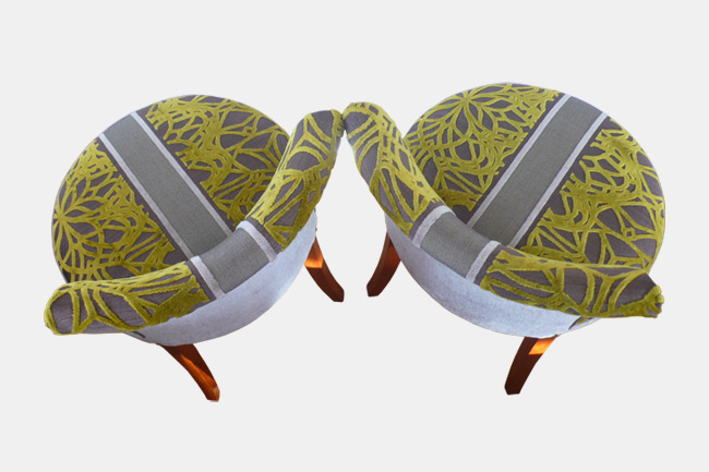 Chaise velours - Image 2