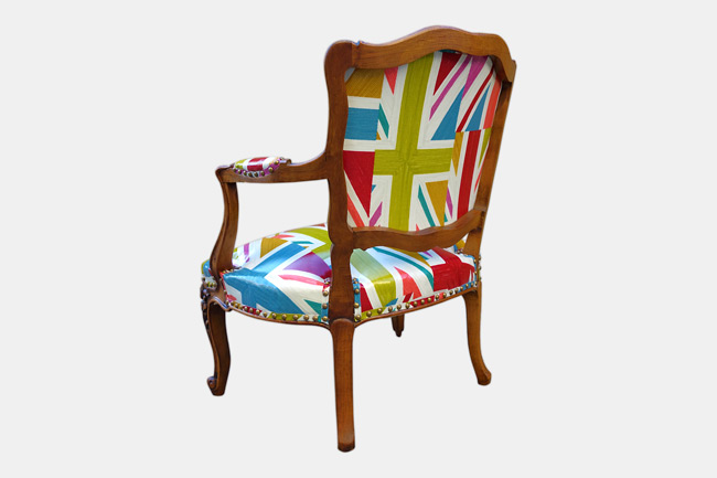 Fauteuil cabriolet ciré - Image 3